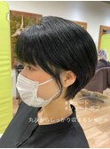 耳掛けショート！#刈り上げボブ#刈り上げショート