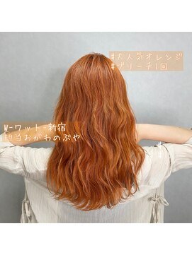 ワット 原宿店(W) 【W-ワット-原宿店 】＊大人気オレンジ＊