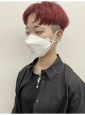 刈り上げショート 韓国マッシュ 神戸三宮 トアロード ハイトーン