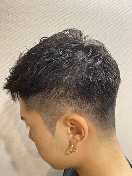 銀座マツナガ 神田店 セット楽々　時間短縮　癖毛風ナチュラルアイロンパーマ