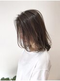 大人女性のかきあげ外ハネボブ