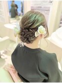 ヘアアレンジ シニヨン
