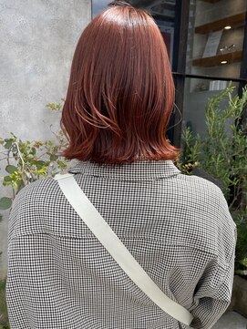 アルボス(arbos) ボブ×マンダリンオレンジ◎20代30代40代