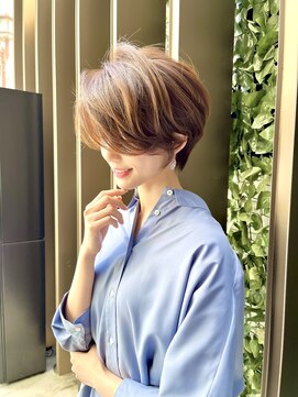 ジエクト 本店(The Ect) 大人可愛い前下がりショートボブ☆20代30代40代50代◎【心斎橋】