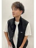 メンズツイストスパイラルパーマ
