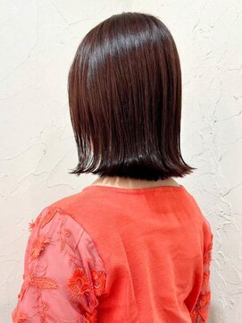レイール 下北沢(Reir) 【Reir下北沢】*切りっぱなし外ハネボブ+ショコラブラウン