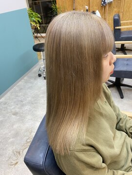 アフターニュース 新潟(afternews) ハイトーンベージュ//ダブルカラー/駅前/駅南