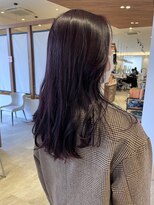 サラビューティーサイト 志免店(SARA Beauty Sight)&nbsp;【あんstyle】20代30代ブリーチ有の暗めレッドバイオレット！
