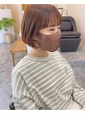 柔らかく春っぽいオレンジベージュ