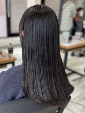 アトリエコア(Atelier Coa) 髪質改善トリートメントミルクティーベージュカラーくびれヘア