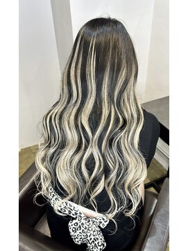 ヘアーエクステンド エフ 渋谷(f) ハイライトヘア