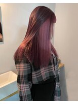 チーカ(chica)&nbsp;pink brown × clear pink