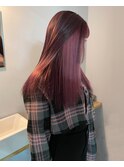 pink brown × clear pink