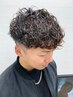 【メンズ限定】カット＋パーマ＋フェイスグルーミング（眉毛込み）