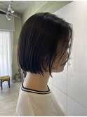 大人気あごラインボブ