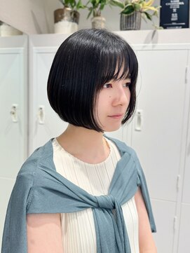 シュク 高円寺(SYUK) 加藤【高円寺】ボブ/顔周りカット/丸みボブ/ひし形シルエット