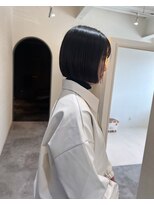 エハプラスマウナ(Eha+MAUNA)&nbsp;ミニボブ/アッシュブラック[30代40代50代女性]