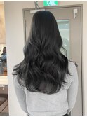 色気ダークグレージュレイヤーカット髪質改善【横浜】