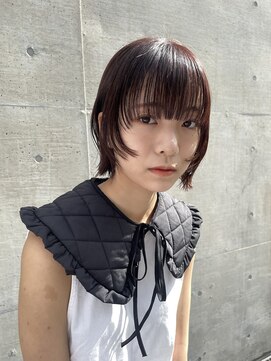 メゾンアクア 表参道(Maison ACQUA) ◎ショートレイヤーボブウルフ縮毛矯正10代20代30代