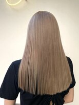 アジールヘア 北千住駅西口店(agir hair) ハイトーンミルクティーベージュカラー 北千住