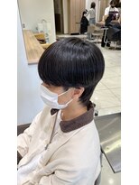 アッシュ 下丸子店(Ash) ウルフ × 曲がる縮毛矯正