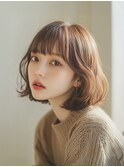 韓国風こなれボブ♪