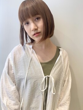 エミィ(emme) 【emme】オン眉×ナチュラルボブ［立川/立川駅/髪質改善］