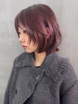 カシェ ホリエ(CACHE HORIE)&nbsp;ブリーチなしカラー大阪 / チェリーカラー / カラーカット