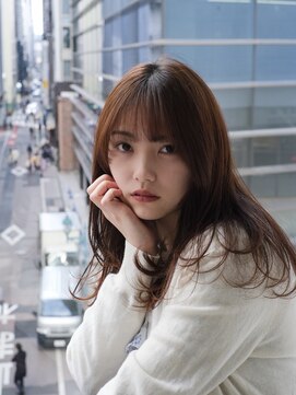 エアー 銀座(air) レイヤーカット／ナチュラル／モテ髪/銀座/ロングレイヤー