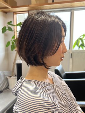 リシェア(re.share) 丸みショート/マロンベージュ/ショートボブ