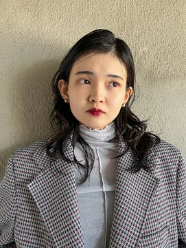 エイミー(amy.) ハッシュカット/パーマ/外ハネボブ/ワイドバング/レイヤーカット