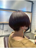 ショートカット/顔周りレイヤーカット/ショートボブ/ボブヘア
