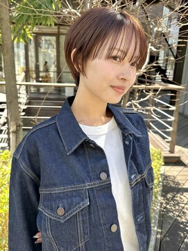 ミィ 浦和(mee) 透明感カラー 似合わせカットボブ ケアブリーチ インナーカラー