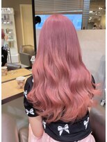 ベレーザ 渋谷神南(Beleza)&nbsp;14156ブリーチ＆ダブルカラーベビーピンクホワイトピンク