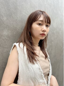 ソト 銀座(soto.) ハイライトカラー/くびれヘア/レイヤーパーマ/ミニボブ[銀座]