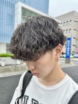 オーガニック アトリエ 大宮(organic+atelier)&nbsp;ツイストスパイラルパーマメンズパーマ波巻きパーマツーブロック