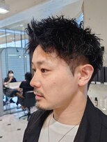 パール(PEAR+L)&nbsp;ショートピンパーマ　【麻生侑佑】