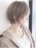 Say.ひし形ショートくびれショートレイヤーブリーチハイトーン