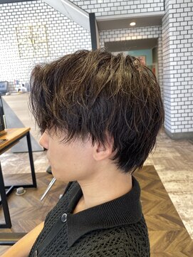 ステレオ ヘアデザイン 安城店(STEREO HAIR DESIGN) センターパート×ソフトツイストパーマ［9月］