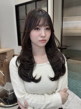 ダークグレージュ×レイヤーカット【中嶋翔也】