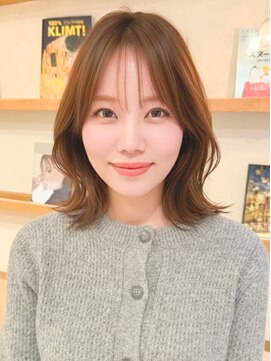 ルエ(rue) 大人可愛い20代30代40代50代ウルフレイヤーボブ丸みショートボブ