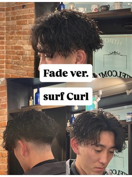 ヒロギンザ 仙台本店(HIRO GINZA) フェードver. 波巻きサーフカール