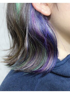 salon de MiLK 札幌大通店【サロン ド ミルク】 ＊インナーマーブルカラー