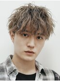 メンズカットメンズパーマツイストスパイラルシャドウ