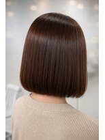 アコロン(acoron)&nbsp;艶髪ワンレンボブ/髪質改善/ベージュカラー