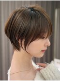 ショートボブ30代40代50代似合わせナチュラル小顔【倉田】