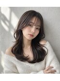 韓国風レイヤーカット_調布顔周りハッシュカット前髪カット