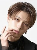 ナチュラルシースルーニュアンスコンマセンターパート