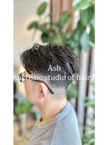 アッシュ アーティスティック スタジオ オブ ヘア(Ash artistic studio of hair)&nbsp;大人メンズシャドーパーマ