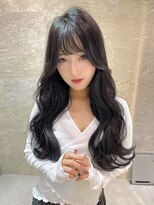 ロンドシェリ 仙台(Lond Cheri)&nbsp;レイヤーカット髪質改善縮毛矯正ブリーチなしダークグレージュ